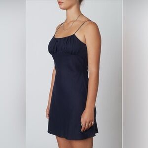 Nordstrom Navy Blue Slip Dress